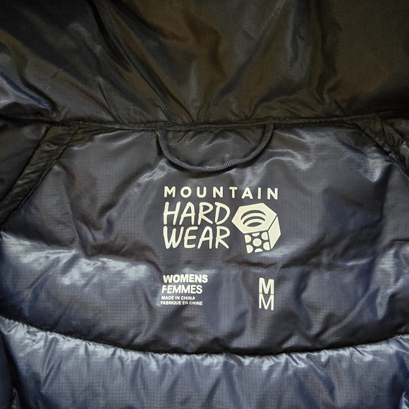 Mountain Hardwear Women's Ghost Whisperer Down Jacket Size Medium Navy Blue - Picture 4 of 6
